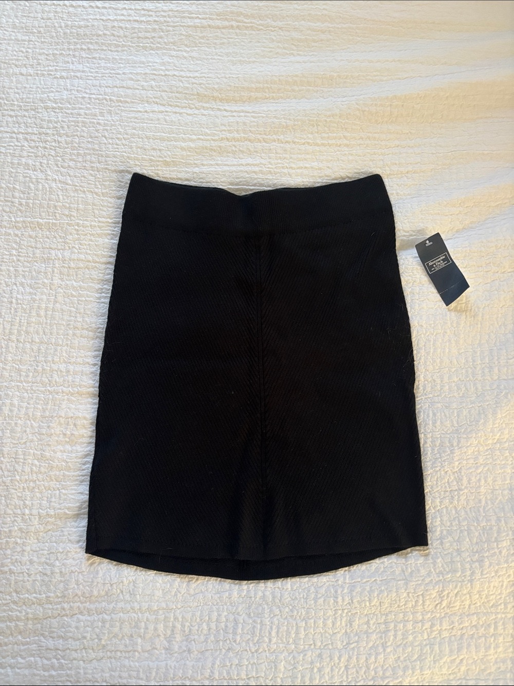 Abercrombie & Fitch Black Knit Pencil Skirt